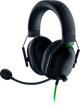 Провідна ігрова гарнітура Razer BlackShark V2 X з пасивним шумозаглушенням, поворотним мікрофоном, для кіберспорту, чорний (86191168)