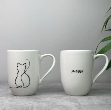 Набір із 2 чашок Villeroy & Boch Statement Cat 280 мл (1016218409)