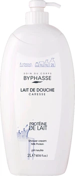 Крем-уход для душа Byphasse Caresse Shower Cream Milk Protein Молочные протеины 2 л (8436097093915)