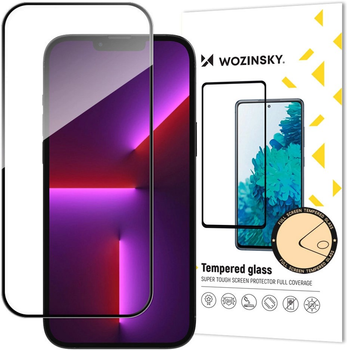 Захисне скло Wozinsky Full Glue Case Friendly для Apple iPhone 15 Plus Black (9145576280317)