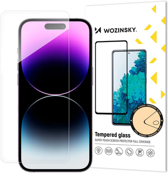 Захисне скло Wozinsky Premium Glass для Apple iPhone 15 Pro Max Transparent (9145576280416)