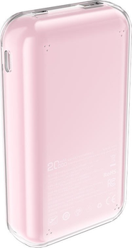 Powerbank Acefast M2 20000mAh Sparkling Series szybkie ładowanie 30W Różowy (6974316282044)