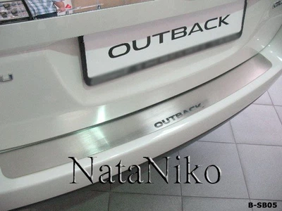 Накладка на бампер Subaru Outback IV 2009- без загиба NataNiko B-SB05