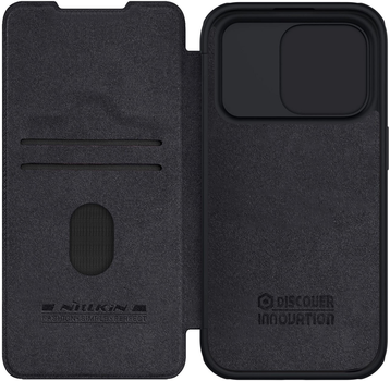 Чохол-книжка Nillkin Qin Pro Leather для Apple iPhone 15 Pro Max Black (6902048265264)