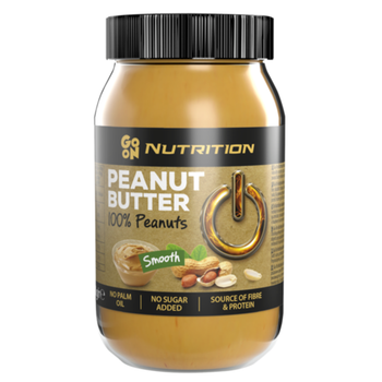 Арахисовая паста Go On Nutrition Peanut Butter Smooth, 900 грамм стеклянная банка