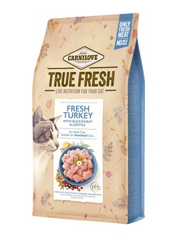 Сухий корм Carnilove True Fresh Cat Turkey для котів з індичкою 4.8 кг