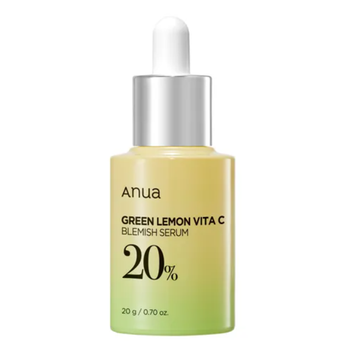 Осветляющая липосомальная сыворотка с зелёным лимоном Anua Green Lemon Vita C Serum 20ml