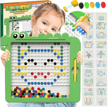 Магнітна дошка Woopie MagPad Динозавр 34,2 х 30,2 см 48150