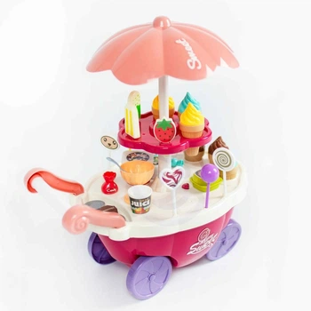 Игрушечная тележка с мороженым Kitchen Shop Woopie 14654316407