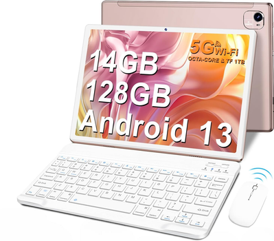 Планшет 10.1" Facetel Q10 8+6/128Gb 8 ядер Android 13 8000 mAh Золото