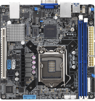 Материнська плата ASUS SERVER P12R-I ASMB10 (s1200, Intel C252, PCI-Ex16)