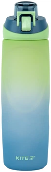 Бутылка для воды Kite 760 мл Сине-салатовая (K24-1200-3)