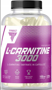 Л-карнитин TREC nutrition L-Carnitine 3000 120 caps Комплекс для похудения