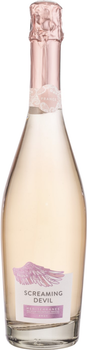 Вино ігристе Screaming Devil Mediterranee Brut Rose рожевий брют 0.75 л