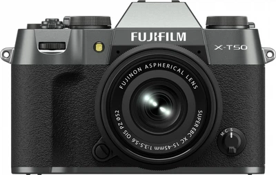 Фотоаппарат Fujifilm X-T50 + XC 15-45mm F3.5-5.6 Kit Charcoal Silver (16828923)