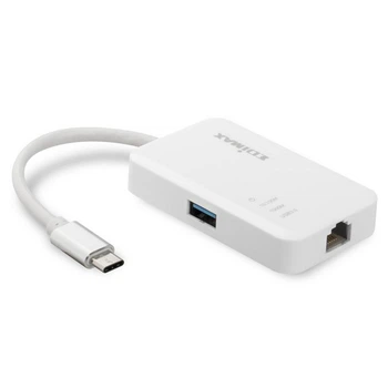 Сетевой адаптер Edimax EU-4308 USB-C (1xGE, 3xUSB 3.0)