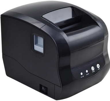 Принтер етикеток Xprinter XP-365B USB+LAN Чорний