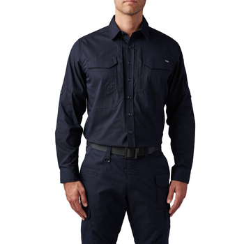 Рубашка тактическая 5.11 Tactical® ABR™ Pro Long Sleeve Shirt L Dark Navy