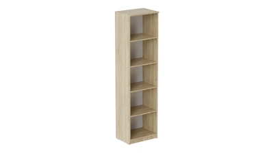 Пенал Анжело Ferrum-decor на 5 полок 1900x500x380 ДСП Дуб Сонома 16 мм (ANG1045)