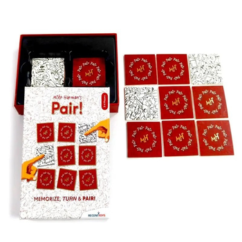 Настольная карточная игра "Mike Harmans Pair" Recent Toys RT5112 тренировка памяти