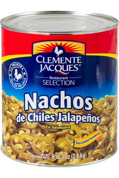 Перец халапеньо резаный CLEMENTE JASQUES 2,8 кг