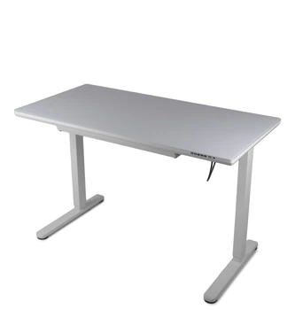 Регульований стіл Barsky StandUp white glass 1200*600 BST-12new