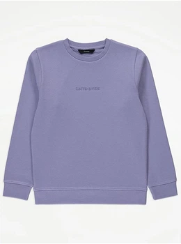 Свитшот сиреневый Limited Division George 110-116см (400098310)