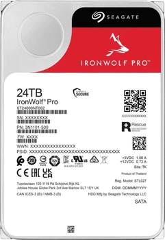 Жесткий диск Seagate HDD 3.5 24TB (ST24000NT002)