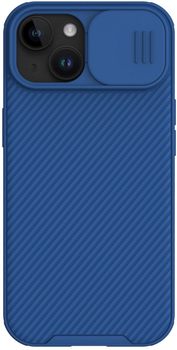 Etui plecki Nillkin CamShield Pro Magnetic Case do Apple iPhone 15 Plus Blue (6902048266759)