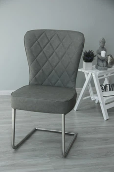 Стілець Texas Grey lather PU Євродом C 2117T