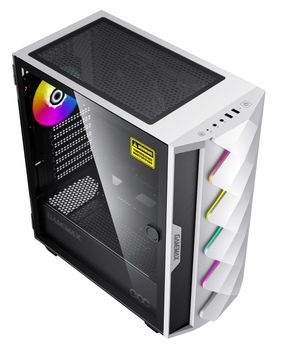 Корпус GAMEMAX Diamond COC White без БП