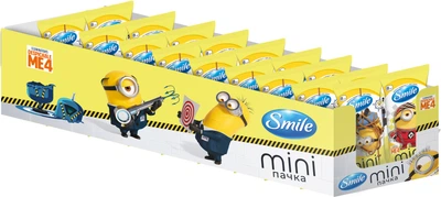 Упаковка вологих серветок Smile Ліцензійні герої Міньйони 8 шт x 46 пачок (4823071662511/4823071662426)