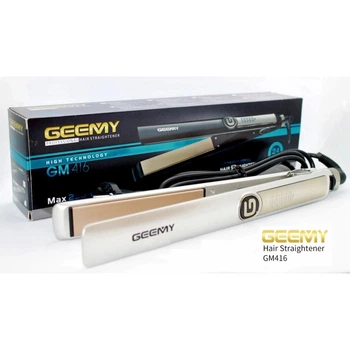 Професійна Плойка Випрямляч GEEMY GM-416 CERAMIC COATING PLATE, Праска для волосся з температурним контролем 150-230°C