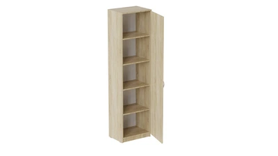 Пенал Анжело Ferrum-decor на 5 полок с дверью 1900x500x380 ДСП Дуб Сонома 16 мм (ANG1052)