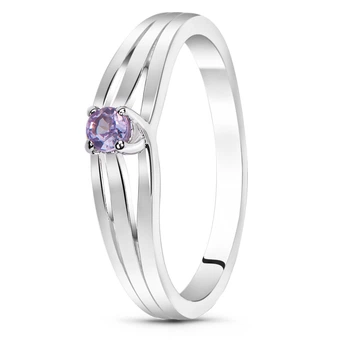 Серебряное кольцо с александритом Фанатик К2140АЛ 16.5р.