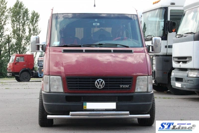 Кенгурятник защита переднего бампера на Volkswagen LT 35 96-06 d60/60х1,6мм Фольксваген ЛТ 35 ST4401