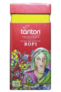 Чай Tarlton BOP високогірний чорний в металевій банці 250г (58850)