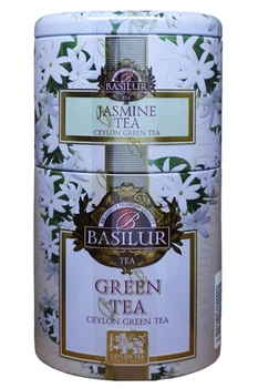 Чай Basilur Зелений з Жасмином і Зелений чай 2в1 100г Ж/Б (58061)