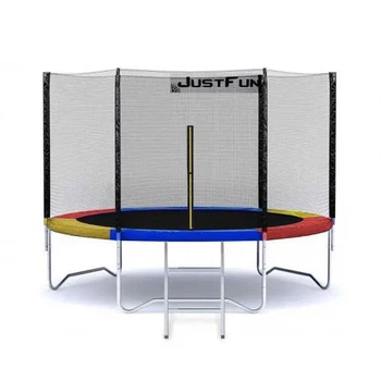 Батут Just Fun 312 см зовнішня сітка + драбинка (JF 312 multi (10FT)