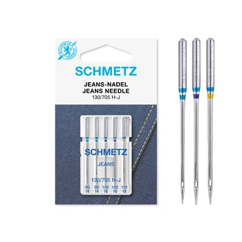 Иглы для Джинса SCHMETZ №90-110 (5 шт.) 130-705J-ASS