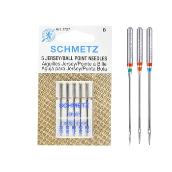 Иглы SCHMETZ Jersey для трикотажа №70-90 (5 шт.) 130-705SUK-AS