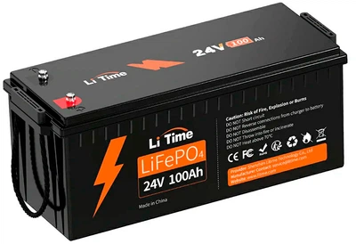 Акумуляторна батарея Li-TIME 24V 100Ah LiFePO4 (YT37308)