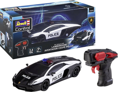 Машинка на радіокеруванні Revell 24664 Lamborghini Aventador Police (4009803246642)