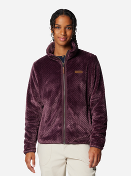 Bluza damska rozpinana streetwear Columbia Fire Side II Sherpa FZ 1819791606 XS Bordowa (195981016840)