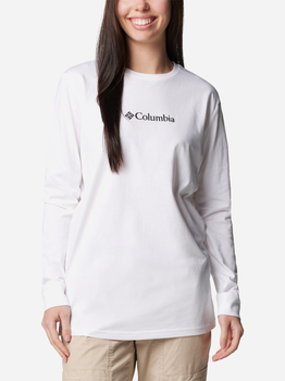 Longsleeve damski Columbia North Cascades LS Tee 2013481105 XS Biały (195981331141)