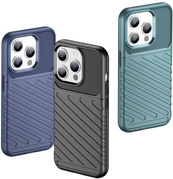 Панель Hurtel Thunder Case для Apple iPhone 15 Pro Blue (9145576279540)