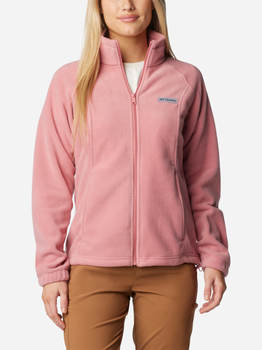 Bluza damska rozpinana streetwear Columbia Benton Springs Full Zip 1372111630 M Różowa (195981471120)