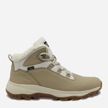 Жіночі зимові черевики низькі з мембраною Jack Wolfskin Everquest Texapore Mid W 4053581-A0030 40.5 (7UK) 26.5 см Бежеві (4064886367295)