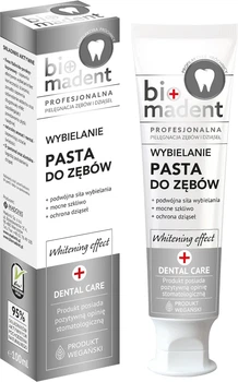Зубна паста Bio Madent Professional Whitening Відбілювальна 100 мл (5902643060630)