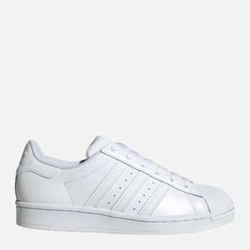 Sneakersy damskie skórzane adidas Originals Superstar J EF5399 38 Białe (4062052492406)